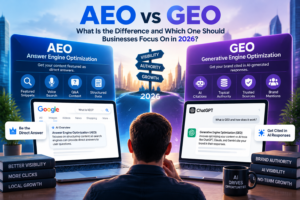 AEO vs GEO: What Is the Difference and Which One Should Businesses Focus On in 2026?