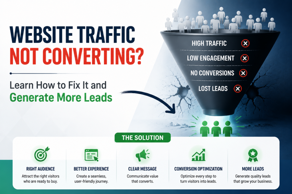 Website Traffic Not Converting.
